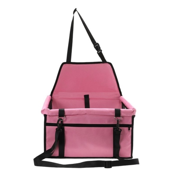 Foldable Pet Car Seat Cover Pink - Picture 1 of 9